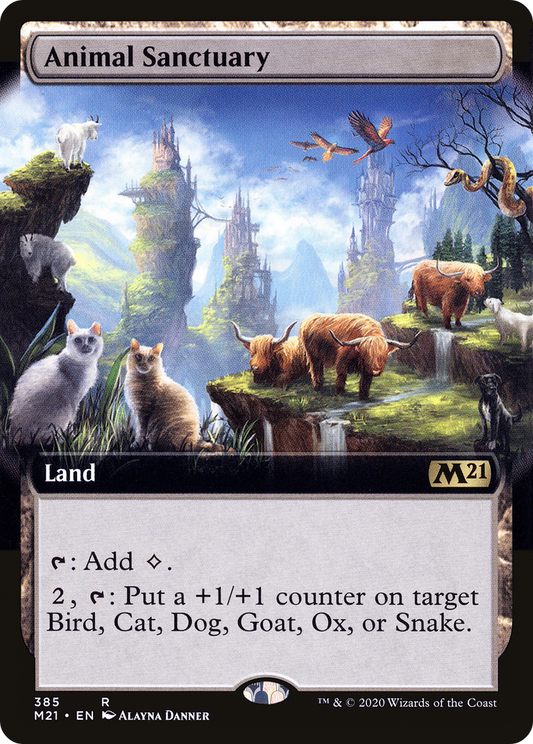 Animal Sanctuary (M21-385) - Core Set 2021: (Extended Art)