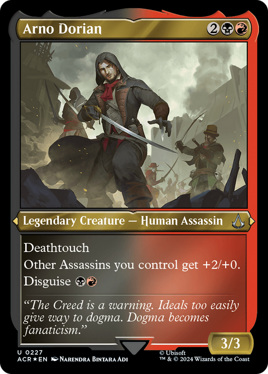 Arno Dorian (ACR-227) - Assassin's Creed Etched Foil