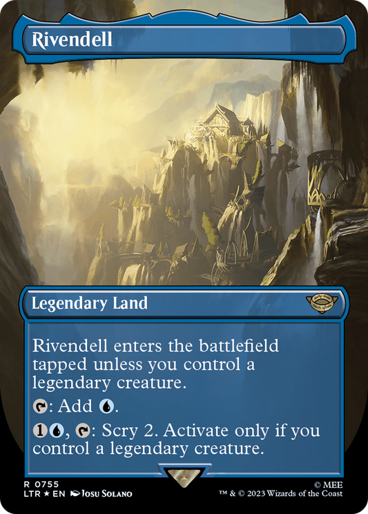 Rivendell (LTR-755) - The Lord of the Rings: Tales of Middle-earth (Borderless) Foil