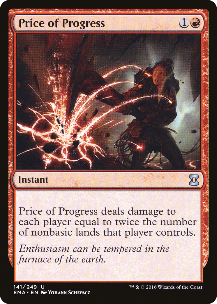 Price of Progress (EMA-141) - Eternal Masters Foil