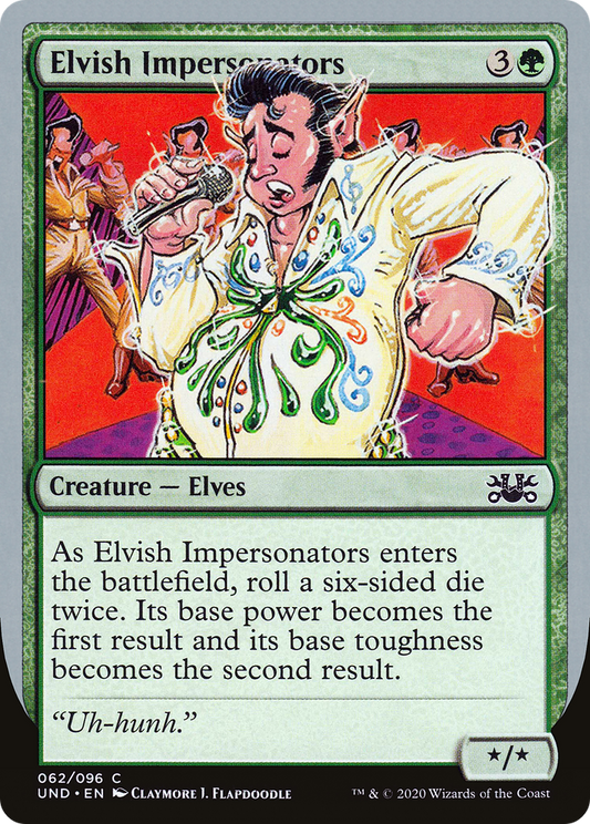 Elvish Impersonators (UND-062) - Unsanctioned