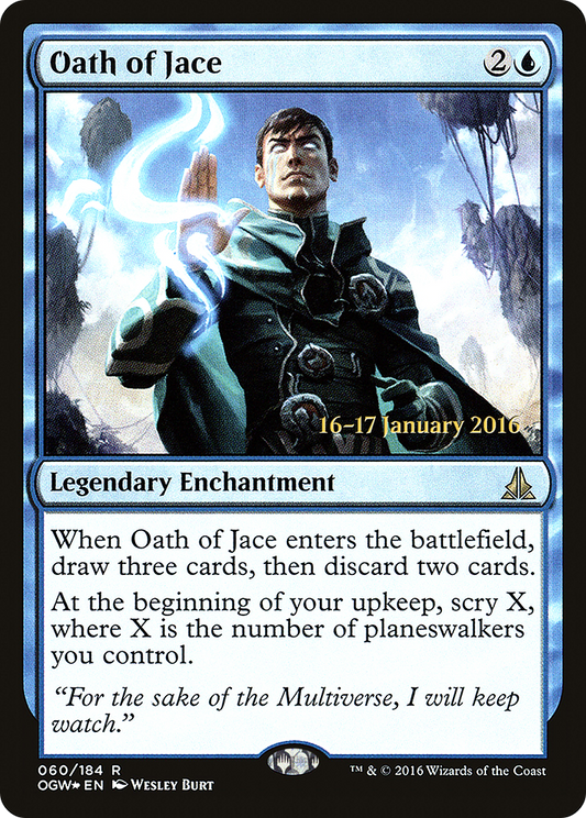 Oath of Jace (POGW-60S) - Oath of the Gatewatch Promos Foil