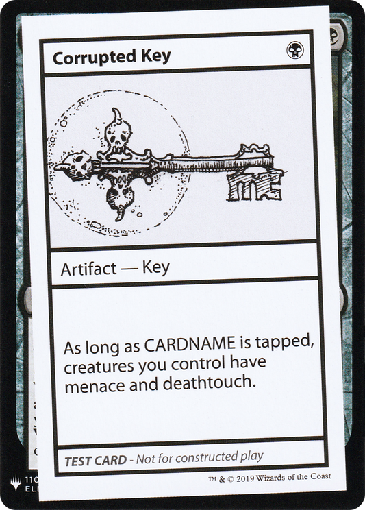 Corrupted Key (CMB1-039) - Mystery Booster Playtest Cards 2019