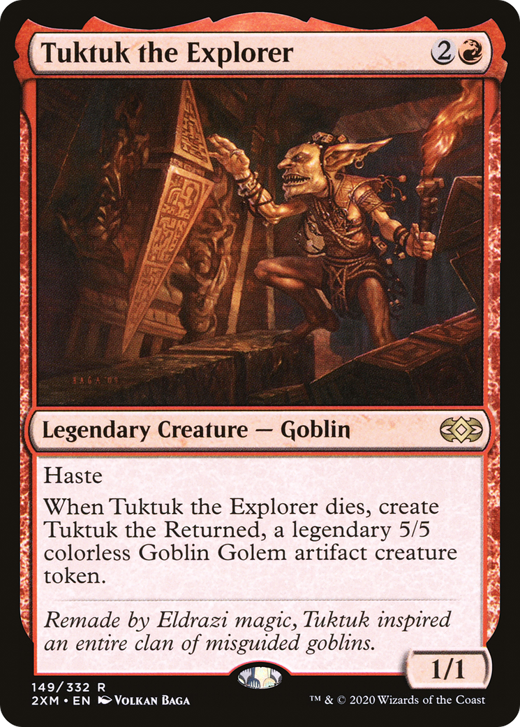 Tuktuk the Explorer (2XM-149) - Double Masters Foil