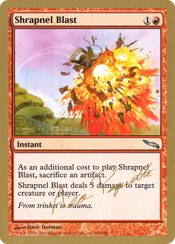 Shrapnel Blast (WC04-AP106) - World Championship Decks 2004