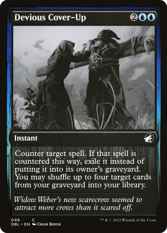 Devious Cover-Up (DBL-048) - Innistrad: Double Feature