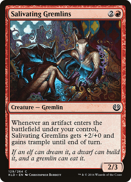 Salivating Gremlins (KLD-129) - Kaladesh Foil