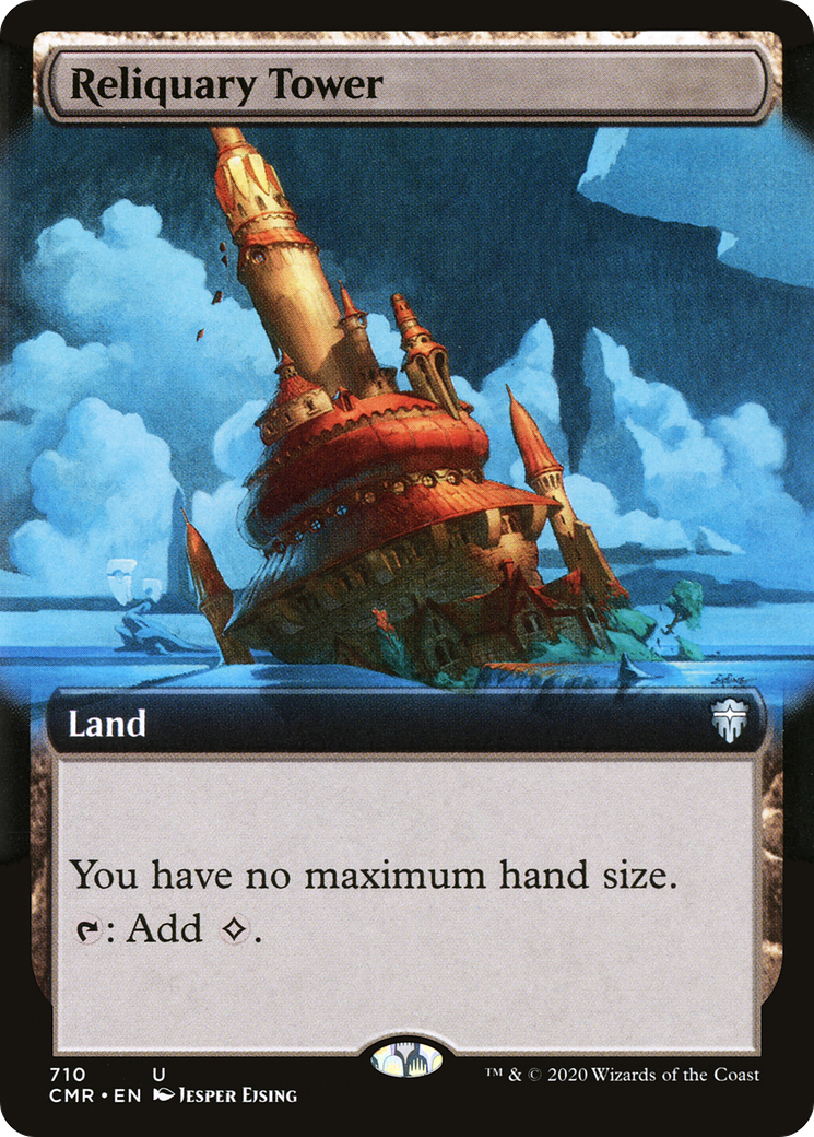 Reliquary Tower (CMR-710) - Commander Legends: (Extended Art)