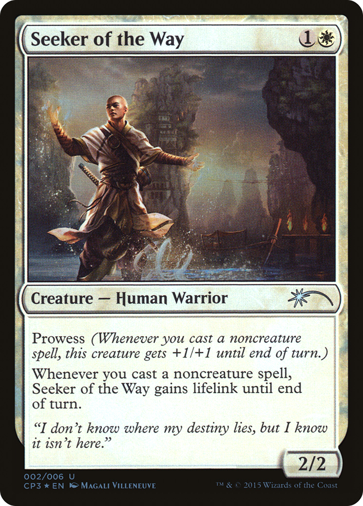 Seeker of the Way (CP3-002) - Magic Origins Clash Pack Foil