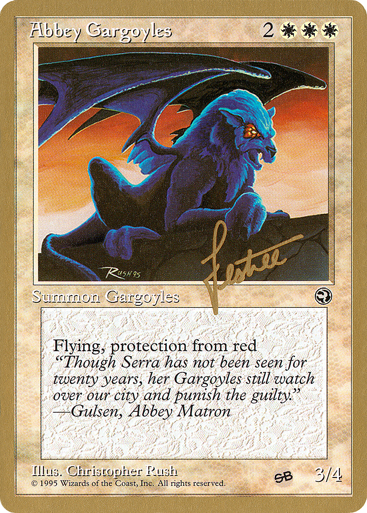 Abbey Gargoyles (PTC-BL1SB) - Pro Tour Collector Set