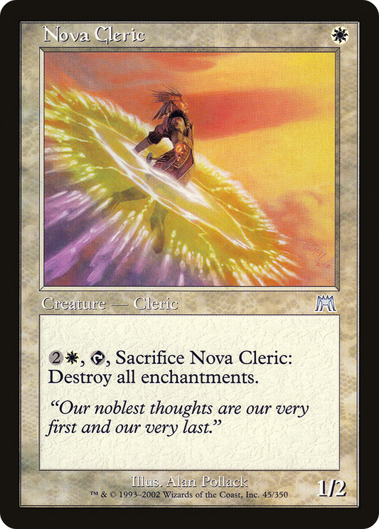 Nova Cleric (ONS-045) - Onslaught Foil