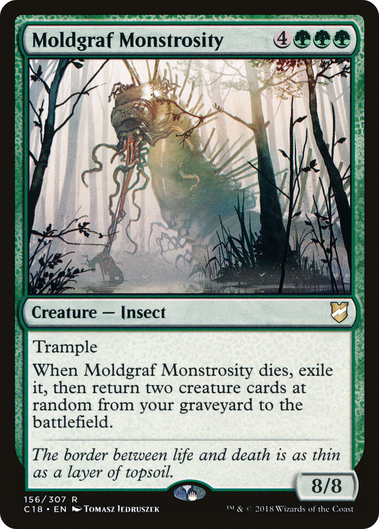 Moldgraf Monstrosity (C18-156) - Commander 2018