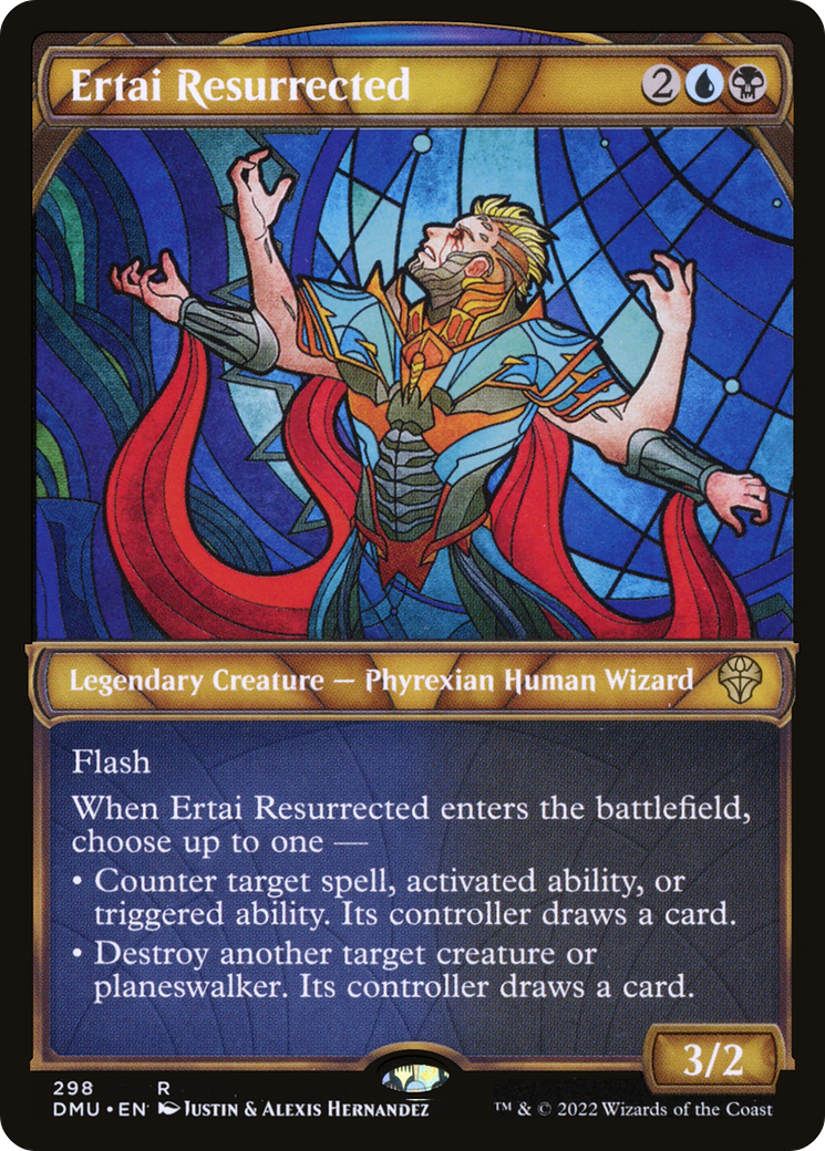 Ertai Resurrected (DMU-298) - Dominaria United: (Showcase) Foil