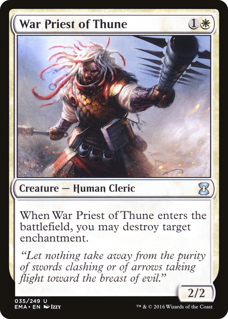 War Priest of Thune (EMA-035) - Eternal Masters