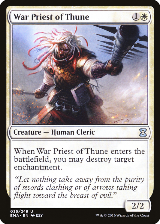 War Priest of Thune (EMA-035) - Eternal Masters