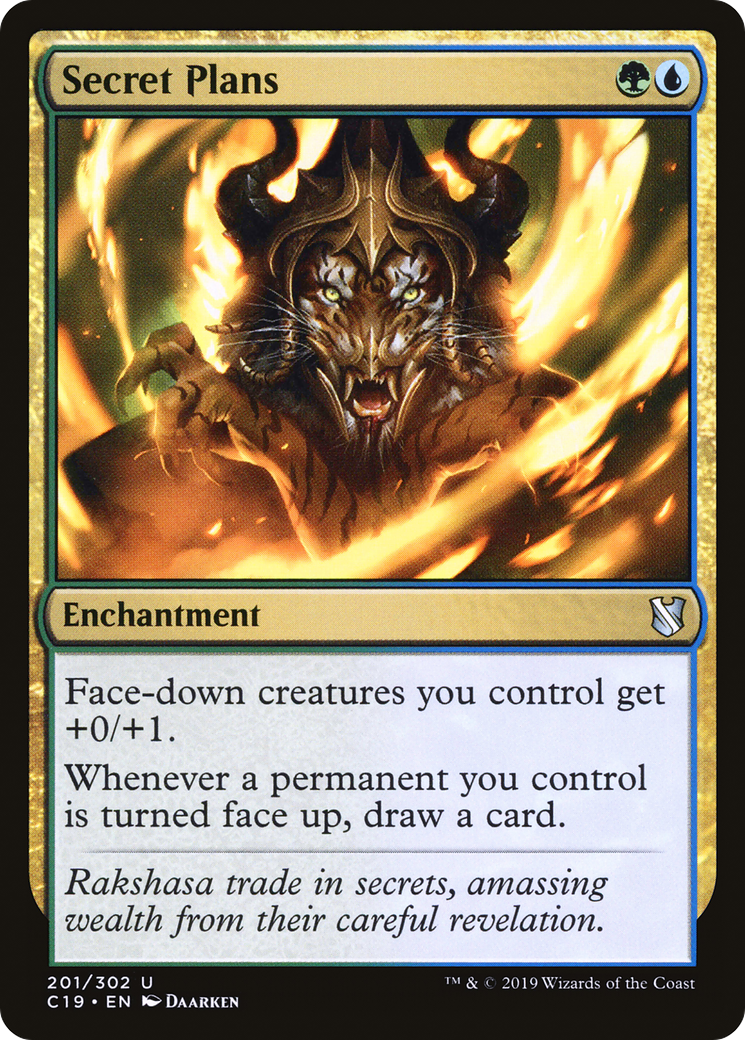 Secret Plans (C19-201) - Commander 2019