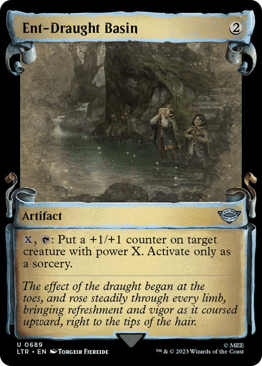 Ent-Draught Basin (LTR-689) - The Lord of the Rings: Tales of Middle-earth: (Showcase) Foil