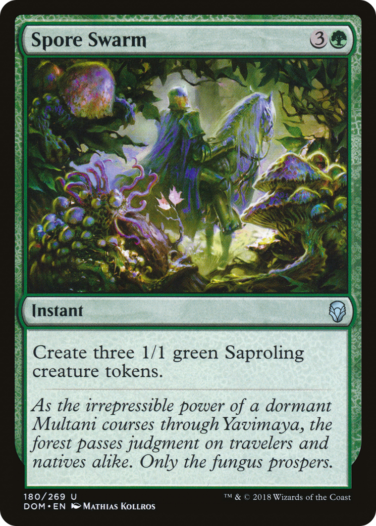 Spore Swarm  (DOM-180) - Dominaria Foil