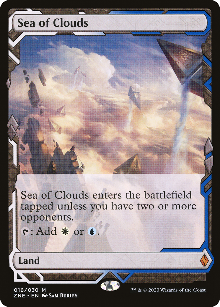 Sea of Clouds (ZNE-016) - Zendikar Rising Expeditions Foil