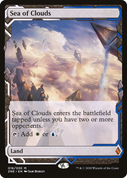 Sea of Clouds (ZNE-016) - Zendikar Rising Expeditions Foil