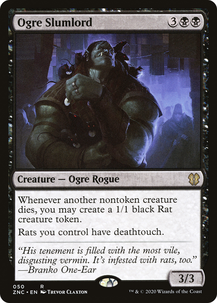 Ogre Slumlord (ZNC-050) - Zendikar Rising Commander