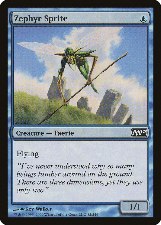 Zephyr Sprite (M10-082) - Magic 2010 Foil