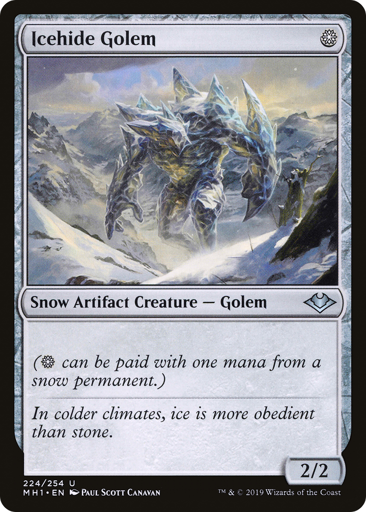 Icehide Golem (MH1-224) - Modern Horizons
