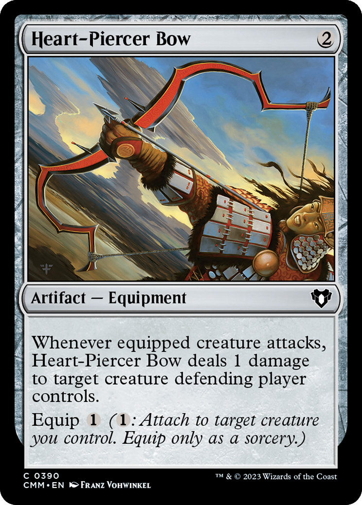 Heart-Piercer Bow (CMM-390) - Commander Masters Foil