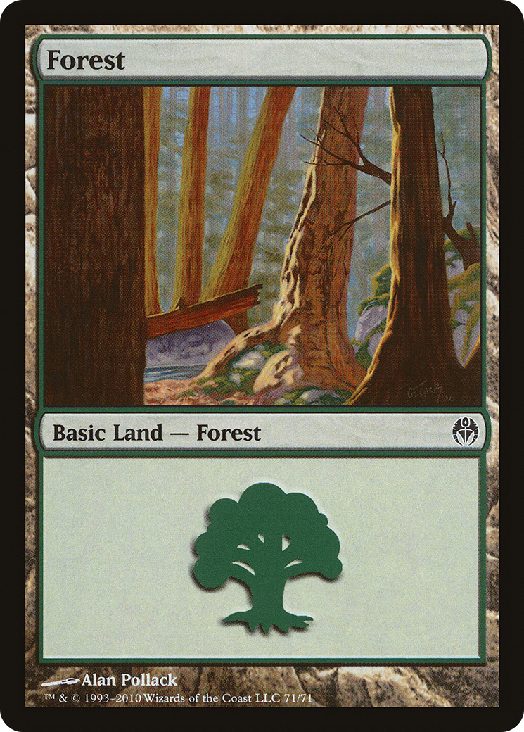 Forest (DDE-071) - Duel Decks: Phyrexia vs. the Coalition