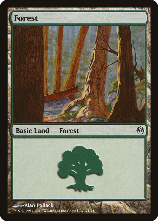 Forest (DDE-071) - Duel Decks: Phyrexia vs. the Coalition