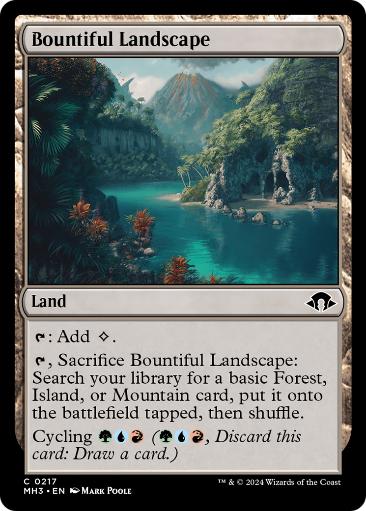 Bountiful Landscape (MH3-217) - Modern Horizons 3