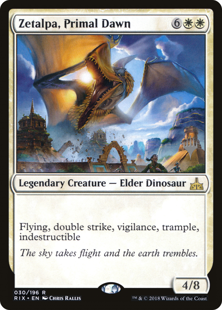 Zetalpa, Primal Dawn (PPM20-030) - Rivals of Ixalan Promos (Promo Pack)