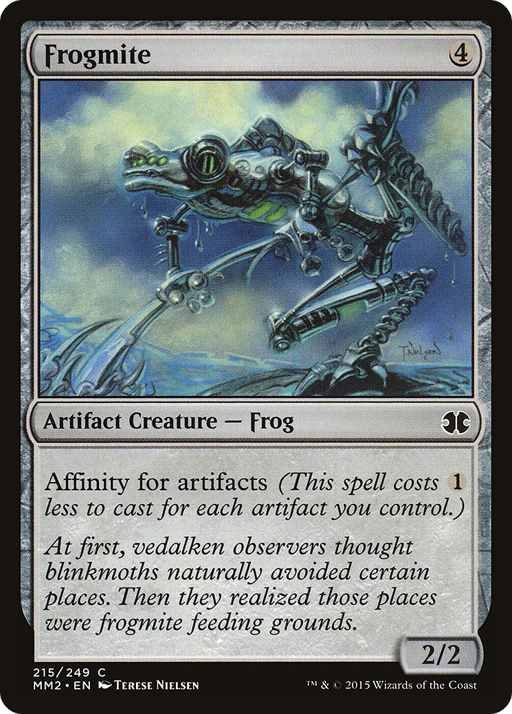 Frogmite (MM2-215) - Modern Masters 2015 Foil