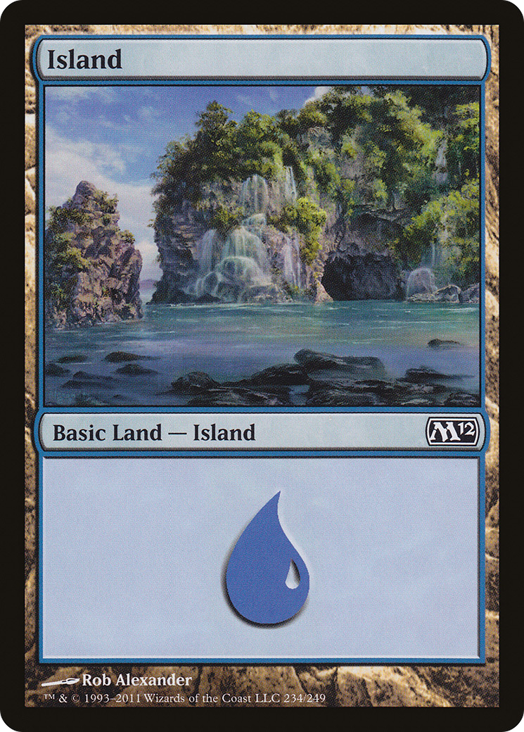 Island (M12-234) - Magic 2012