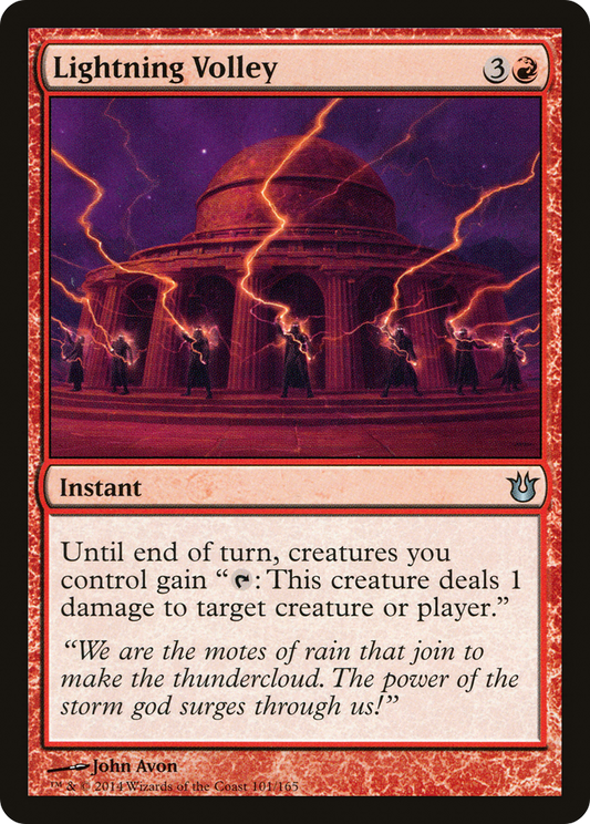 Lightning Volley (BNG-101) - Born of the Gods