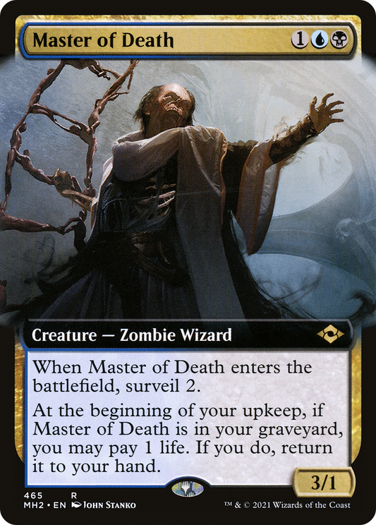 Master of Death (MH2-465) - Modern Horizons 2: (Extended Art)