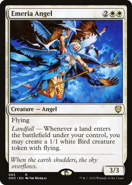 Emeria Angel (ONC-065) - Phyrexia: All Will Be One Commander