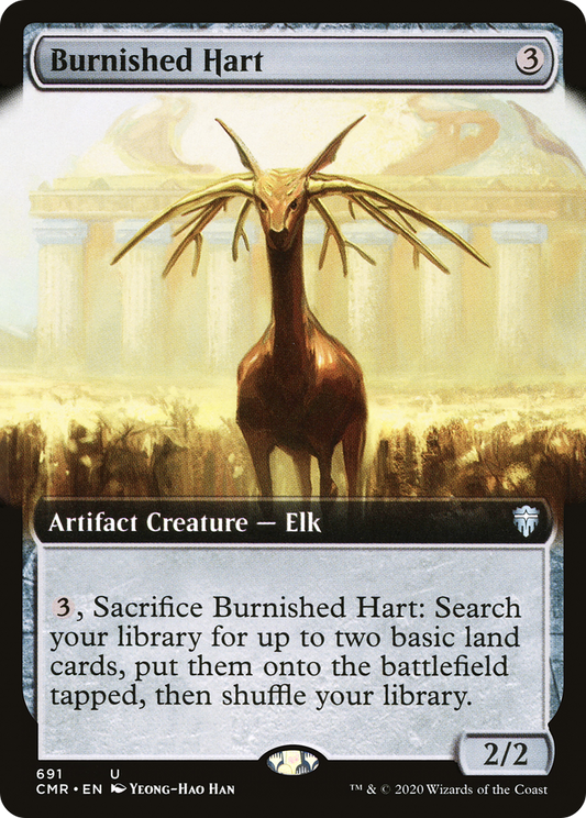 Burnished Hart (CMR-691) - Commander Legends: (Extended Art) Foil