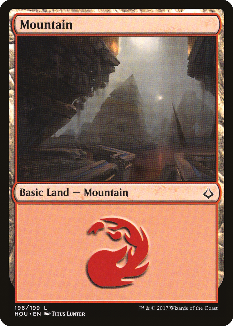 Mountain (HOU-196) - Hour of Devastation Foil