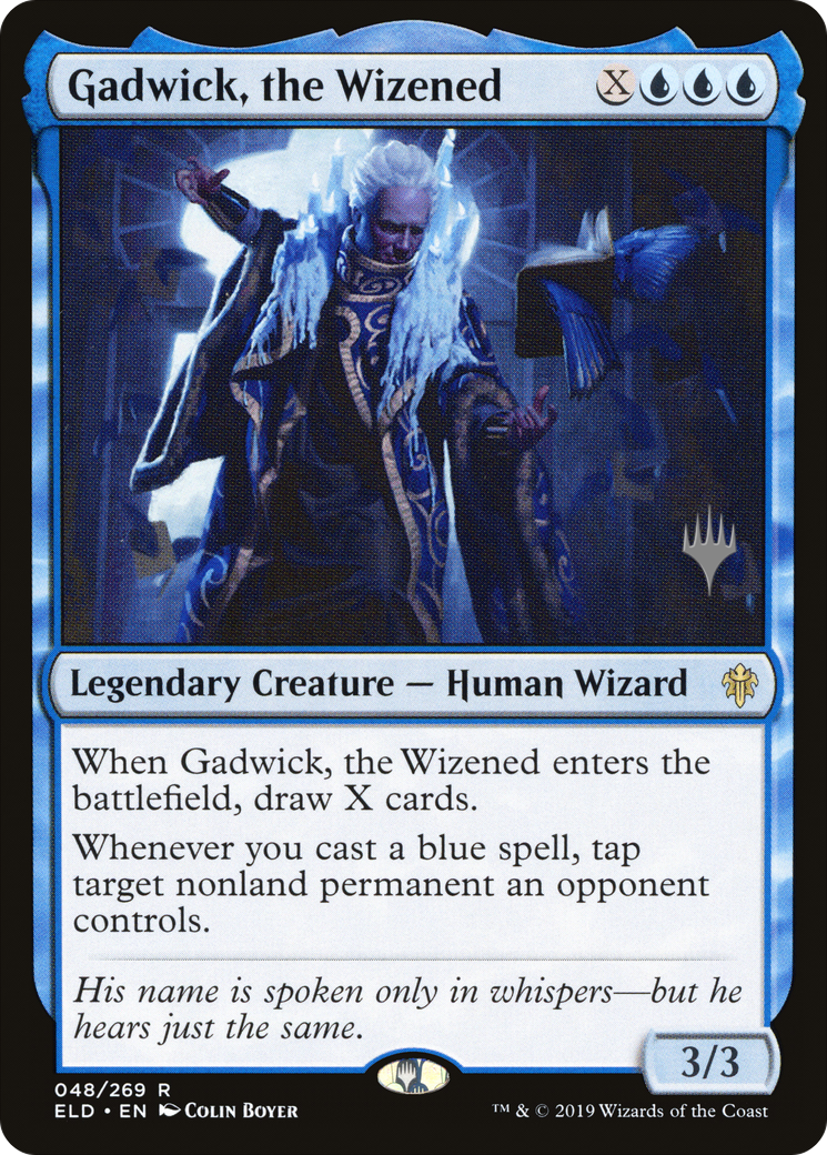 Gadwick, the Wizened (PPELD-48P) - Throne of Eldraine Promos (Promo Pack)