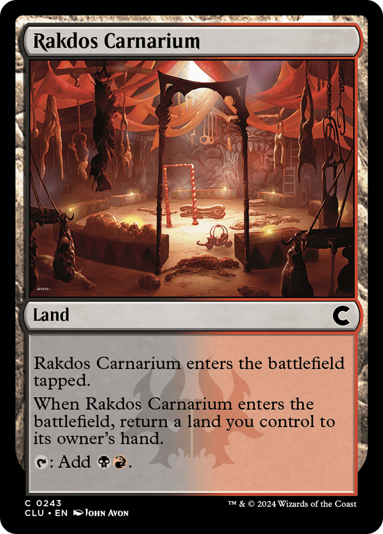 Rakdos Carnarium (CLU-243) - Ravnica: Clue Edition