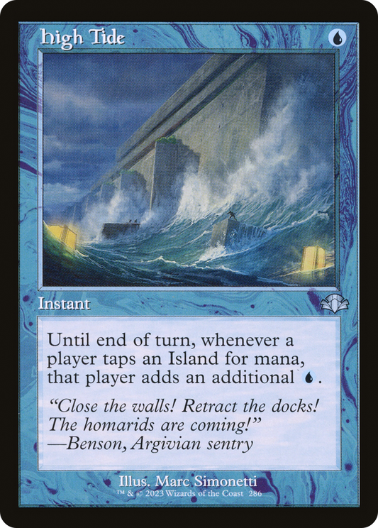 High Tide (Retro Frame) (DMR-286) - Dominaria Remastered