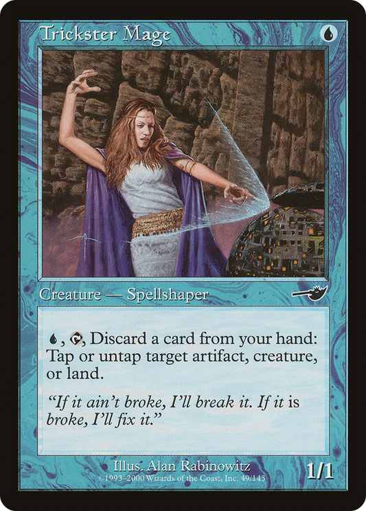 Trickster Mage (NEM-049) - Nemesis Foil