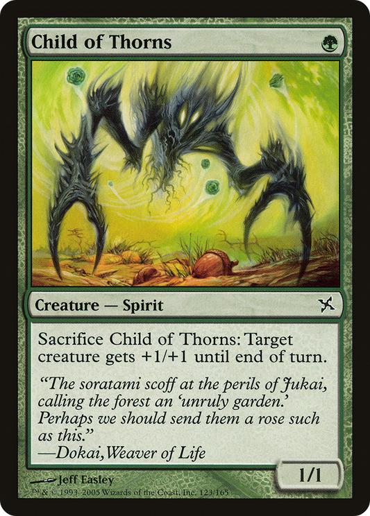 Child of Thorns (BOK-123) - Betrayers of Kamigawa Foil