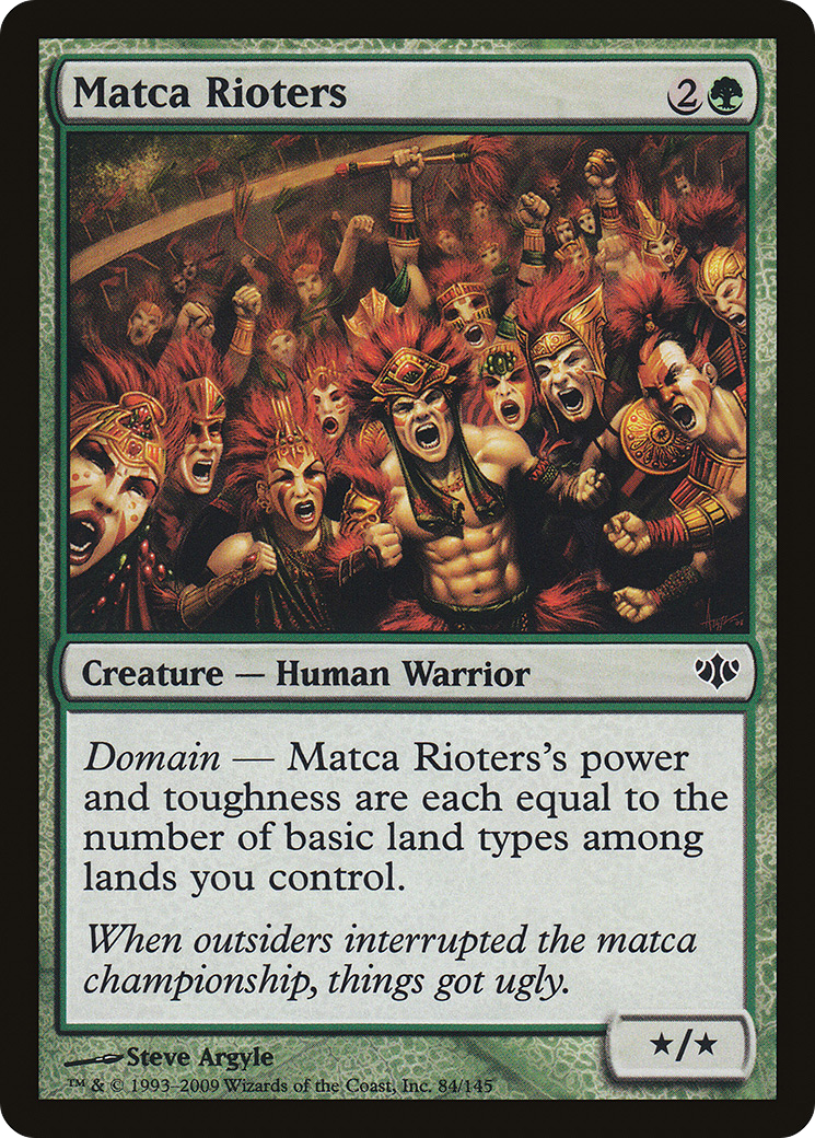 Matca Rioters (CON-084) - Conflux Foil