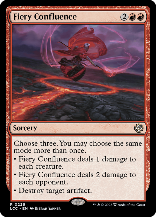 Fiery Confluence (LCC-226) - The Lost Caverns of Ixalan Commander