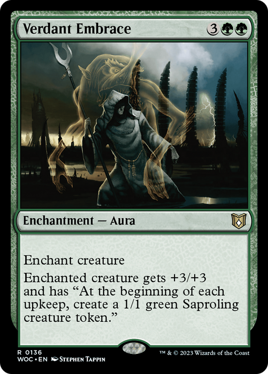 Verdant Embrace (WOC-136) - Wilds of Eldraine Commander