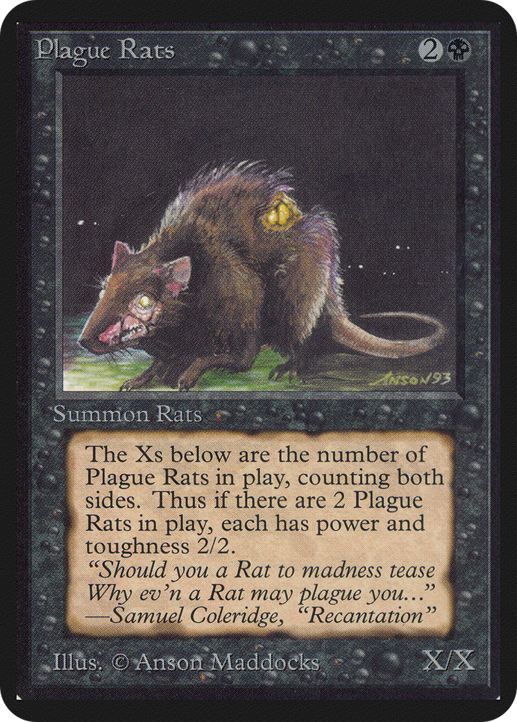 Plague Rats (LEA-121) - Limited Edition Alpha