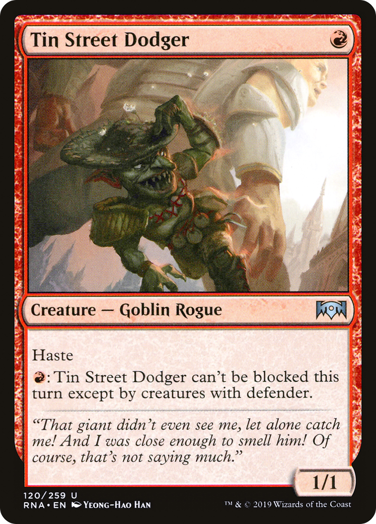 Tin Street Dodger (RNA-120) - Ravnica Allegiance