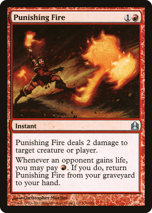 Punishing Fire (CMD-131) - Commander 2011